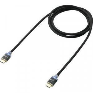 HDMI CsatlakozókábelLED-del[1x HDMI dugó - 1x HDMI dugó]2.00 mFeketeSpeaKa Professional