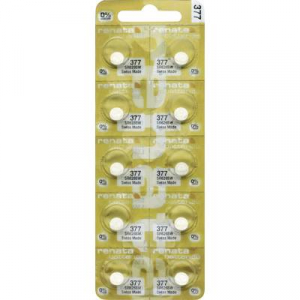 Renata 377.MP-E Gombelem 377 Ezüstoxid 28 mAh 1.55 V 10 db
