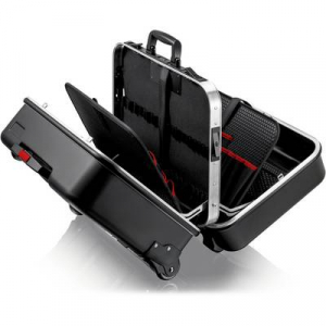 Szerszámkoffer BIG Twin-Move beépített kerekekkel, teleszkópos fogantyúval, 510 x 270 x 410 mm, ABS, Knipex 00 21 41 LE