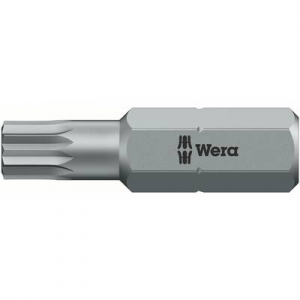 Sokágú speciális XZN szerszám BIT, ötvözött acélból M5 1/4 (6.3 mm)behajtó szár Wera 860/1