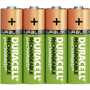 Ceruza akku AA, NiMH, 1,2V 2400 mAh, 4 db, Duracell LR06, AA, LR6, AAB4E, AM3, 815, E91, LR6N