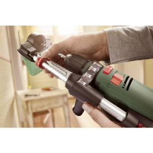 Bosch Home and Garden UniversalImpact 700 1 sebességfokozat-Ütvefúrógép 701 W Hordtáskával, Fúrósegéddel