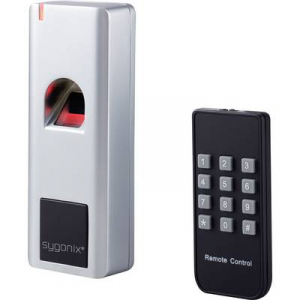 Ujjlenyomat és RFID beléptető rendszer, falra szerelhető, 12 V/DC IP66, Sygonix SY-3776414