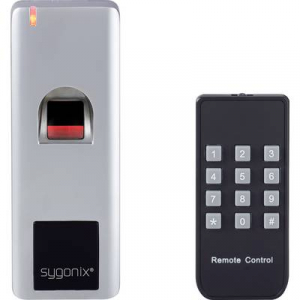 Ujjlenyomat és RFID beléptető rendszer, falra szerelhető, 12 V/DC IP66, Sygonix SY-3776414