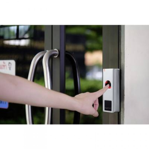 Ujjlenyomat és RFID beléptető rendszer, falra szerelhető, 12 V/DC IP66, Sygonix SY-3776414