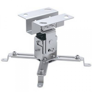 TECHly ICA-PM-2S Kivetítő mennyezeti tartó Dönthető Padló/mennyezet távolsága (max.): 130 mm Ezüst