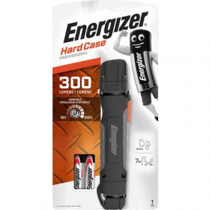 LED Kézilámpa Energizer Hardcase 2AA Elemekről üzemeltetett 250 lm 0.34 kg Fekete