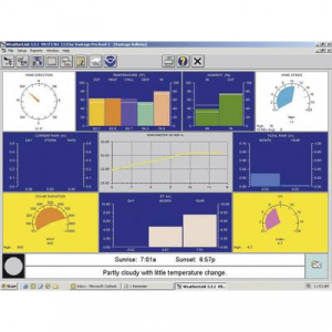 Vezeték nélküli adatgyűjtő, adatlogger, szoftverrel, USB-s, Davis Instruments Weather Link®