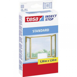 TESA® STANDARD szúnyogháló ablakra, 1,3 x 1,5 m, fehér