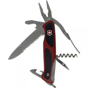 Victorinox RangerGrip 174 0.9728.WC Többfunkciós kés Funkciószám 17 Piros, Fekete