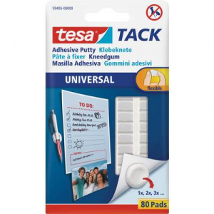 tesa tesa® TACK - ragasztó gyurma Fehér Tartalom: 80 db