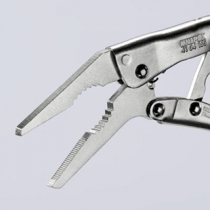 Univerzális Grip fogó 165 mm, befogás O 20 mm, négyszög 10 mm, hatszög 24 mm, Knipex 41 34 165
