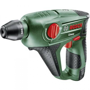 Bosch Home and Garden Uneo SDS-Quick-Akkus fúrókalapács 12 V 2.5 Ah Lítiumion Akkuval, Tartozékokkal, Hordtáskával