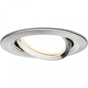 Paulmann Coin Slim 93878 LED-es beépíthető lámpa 3 részes készlet 20.4 W Melegfehér Vas (matt)