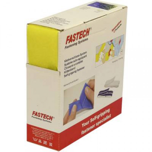 FASTECH® B50-STD-L-020810 Tépőzár Felvarrható Bolyhos fél (H x Sz) 10 m x 50 mm Sárga 10 m