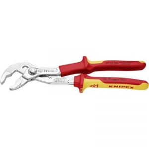 Knipex Cobra VDE Hightech vízpumpafogó 250 mm, karcsú, befogás: O 50 mm (2'' ) 87 26 250