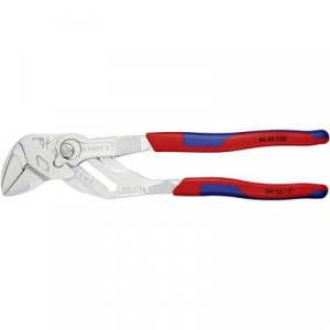 Fogókulcs és csavarkulcs egyetlen szerszámban 250 mm, befogás: 1 3/4'' , Knipex 86 05 250