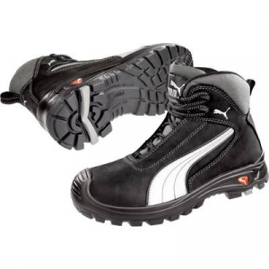 PUMA Safety Cascades Mid 630210-47 Biztonsági csizma S3 Méret: 47 Fekete 1 pár