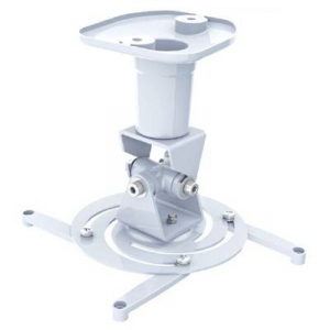 TECHly ICA-PM-100WH Kivetítő mennyezeti tartó Dönthető, Forgatható Padló/mennyezet távolsága (max.): 218 mm Fehér