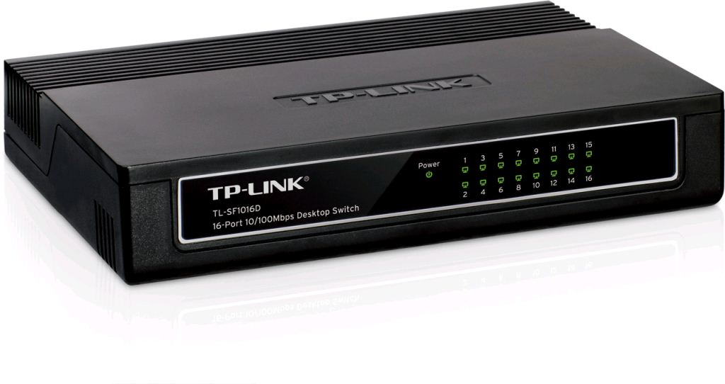 TP-Link TL-SF1016D  10/100Mbps 16 portos switch