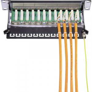 12 port Hálózati patchpanel Renkforce CAT 6A 1 ME