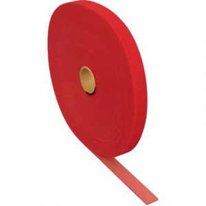 Fastech Tépőzár szalag tekercs ETN 25 m (H x Sz) 25000 mm x 10 mm Piros Tartalom 25 m