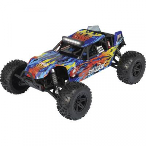 Reely Stagger Brushed 1:10 RC modellautó Elektro Buggy 4WD 100% RtR 2,4 GHz Akkuval, töltőkészülékkel és adóakkukkal