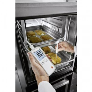 testo 108-2 Hőmérséklet mérőműszer -50 - +300 °C Érzékelő típus T, K Kalibrált: Gyári standard (tanusítvány nélkül)