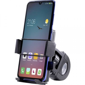 Univerzális kerékpáros mobiltelefon tartó max. 95 mm széles Renkforce X7