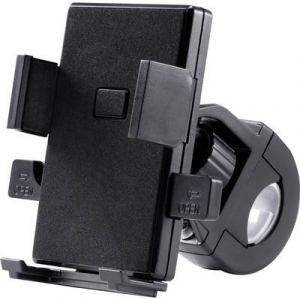Univerzális kerékpáros mobiltelefon tartó max. 95 mm széles Renkforce X7