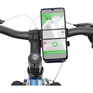 Univerzális kerékpáros mobiltelefon tartó max. 95 mm széles Renkforce X7