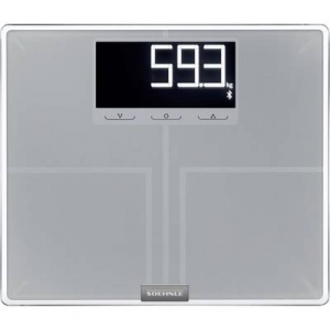 Testanalizálós digitális személymérleg max. 180 kg, szürke, Soehnle Shape Sense Connect 200