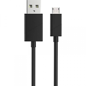 Renkforce USB 2.0 Csatlakozókábel [1x USB 2.0 dugó, A típus - 1x USB 2.0 dugó, mikro B típus] 1.00 m Fekete