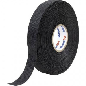 HellermannTyton HTAPE-PROTECT300-PET-BK 712-10001 Szigetelőszalag (H x Sz) 25 m x 19 mm 25 m