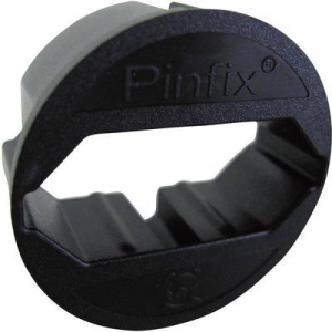 F&ouml;ldelt konnektor &aacute;talak&iacute;t&oacute; adapter eur&oacute; aljra, fekete, Pinfix