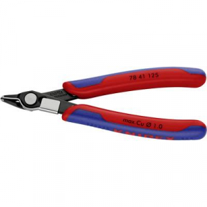 Electronic Super Knips, barnított, keskeny fej, lágy huzal max.: O 1 mm, Knipex 78 41 125