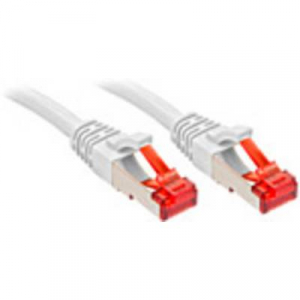 RJ45 Hálózat Csatlakozókábel CAT 6 S/FTP 20.00 m Fehér LINDY