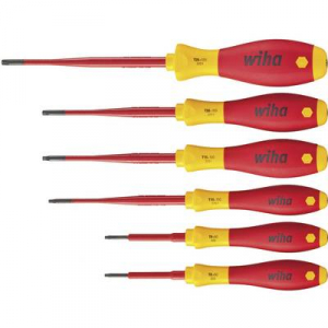 VDE Csavarhúzó készlet 6 részes Wiha SOFTFINISH ELEC. slimFix TORX BO