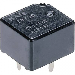 Autó relé 12 V/DC 1 váltó, NO 20 A / NC 10 A 14 V/DC, Panasonic CP112