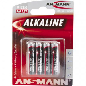 Mikroelem Alkáli mangán Ansmann LR03 Red-Line 1.5 V 4 db