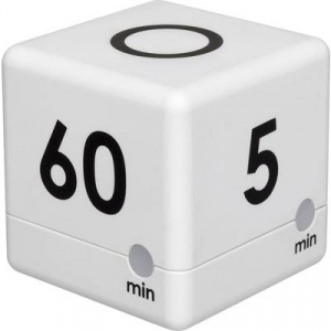 TFA Dostmann Timer Cube Időzítő Fehér digitális