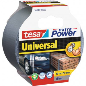 tesa 56348-00-06 Szövet ragasztószalag tesa® Extra Power Ezüst (H x Sz) 10 m x 50 mm 10 m