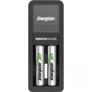 Ceruza (AA), mikroceruza (AAA) akkut&ouml;ltő, 2db 850mAh-s AAA NiMH akkuval Energizer Mini-Charger 638584