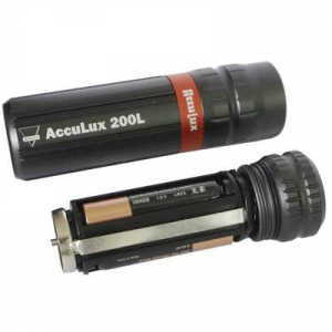 AccuLux 200L LED Kézilámpa Elemekről üzemeltetett 200 lm 124 g