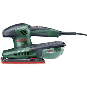 Rezgőcsiszoló Hordtáskával 250 W Bosch Home and Garden PSS 250 AE 0603340200 93 x 185 mm