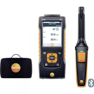 Széndioxid mérő készlet 0 - 10000 ppm, Testo 440 Set CO2