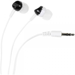 Vivanco SR 3 BLACK HiFi In Ear fejhallgató In Ear Fehér, Fekete