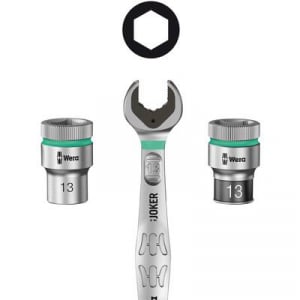 Wera 8790 HMC HF 05003737001 Külső hatlap Dugókulcs betét 17 mm 1/2 (12,5 mm)