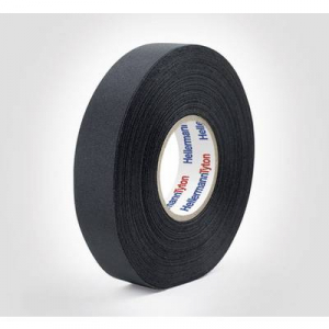 HellermannTyton HTAPE-PROTECT250-PET-BK 712-10003 Szövet ragasztószalag (H x Sz) 25 m x 19 mm 25 m