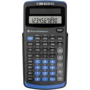 Iskolai számológép, TI-30 eco RS Texas Instruments 30RS/TBL/5E1/A